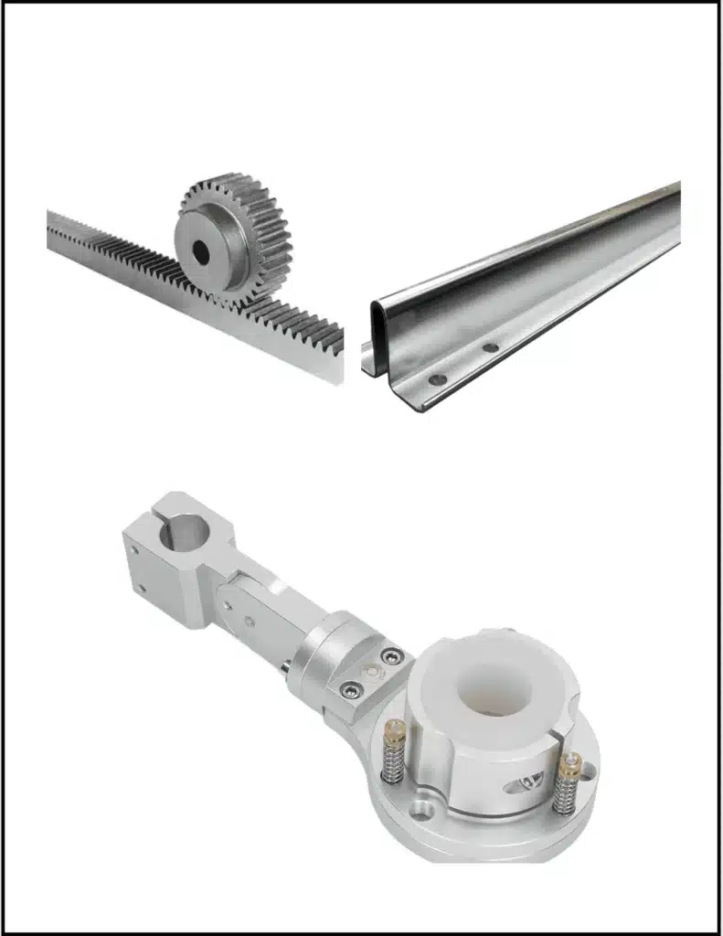 Machined Rail Tracks